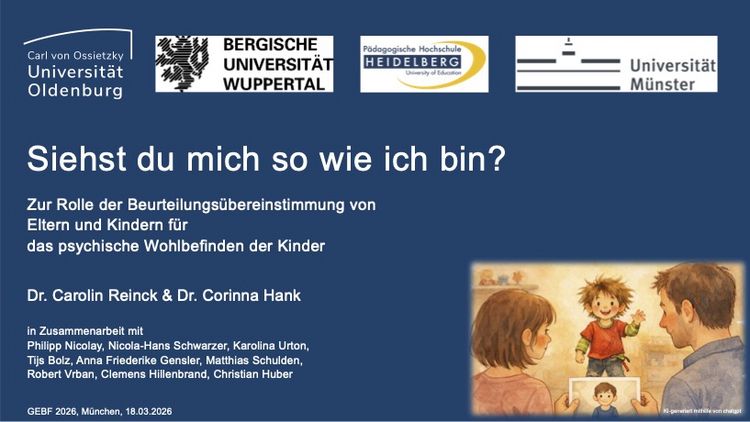 Es ist die erste Präsenttionsfolie des Vortrags zu sehen.