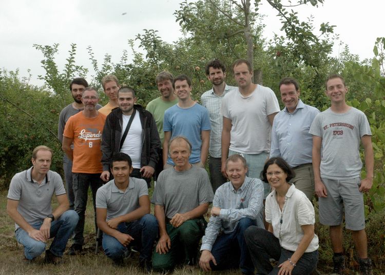 Group picture, excursion to Gembloux, Belgium to Centre Wallon de Recherches Agronomiques (CRA-W) in 2018