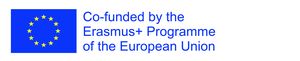 Logo welches aussagt, dass das Projekt vom Erasmus plus Programm der Europäischen Union gefördert wird