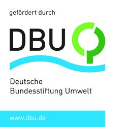 Logo welches aussagt, dass das Projekt von der Deutsche Bundesstiftung Umwelt gefördert wird
