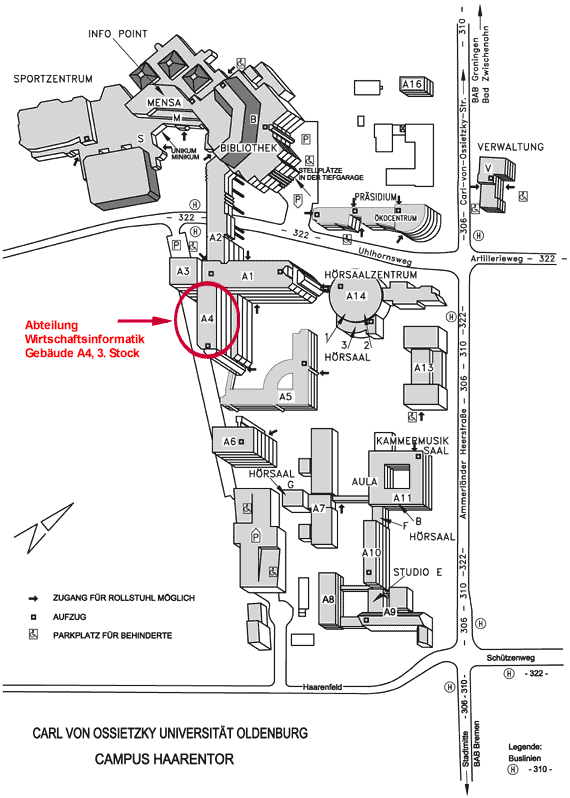 Lageplan Uhlhornsweg