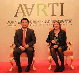 Prof. Chen Ming and Dr.-Ing. Alexandra Pehlken