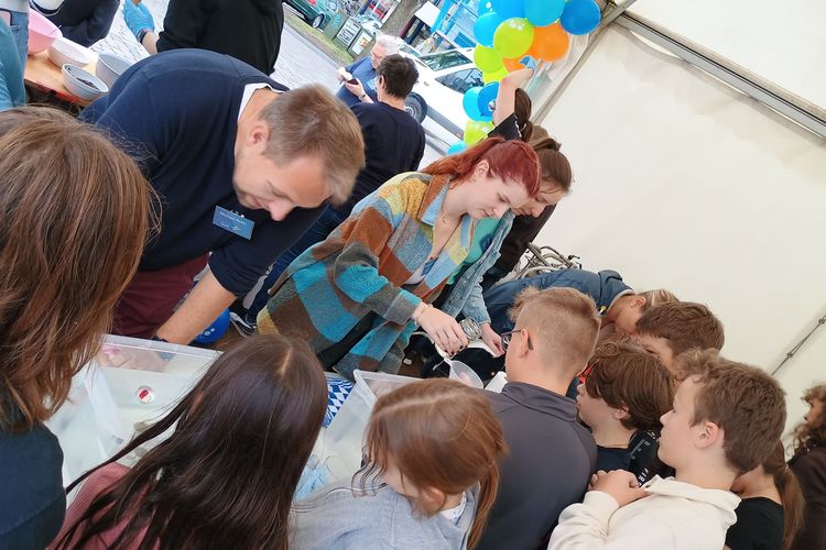 Das Institut beim Ahoi-MINT-Festival in Oldenburg.