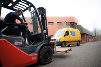 Eindrücke aus der Warenannahme