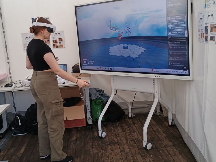 Das Institut beim Ahoi-MINT-Festival in Oldenburg.