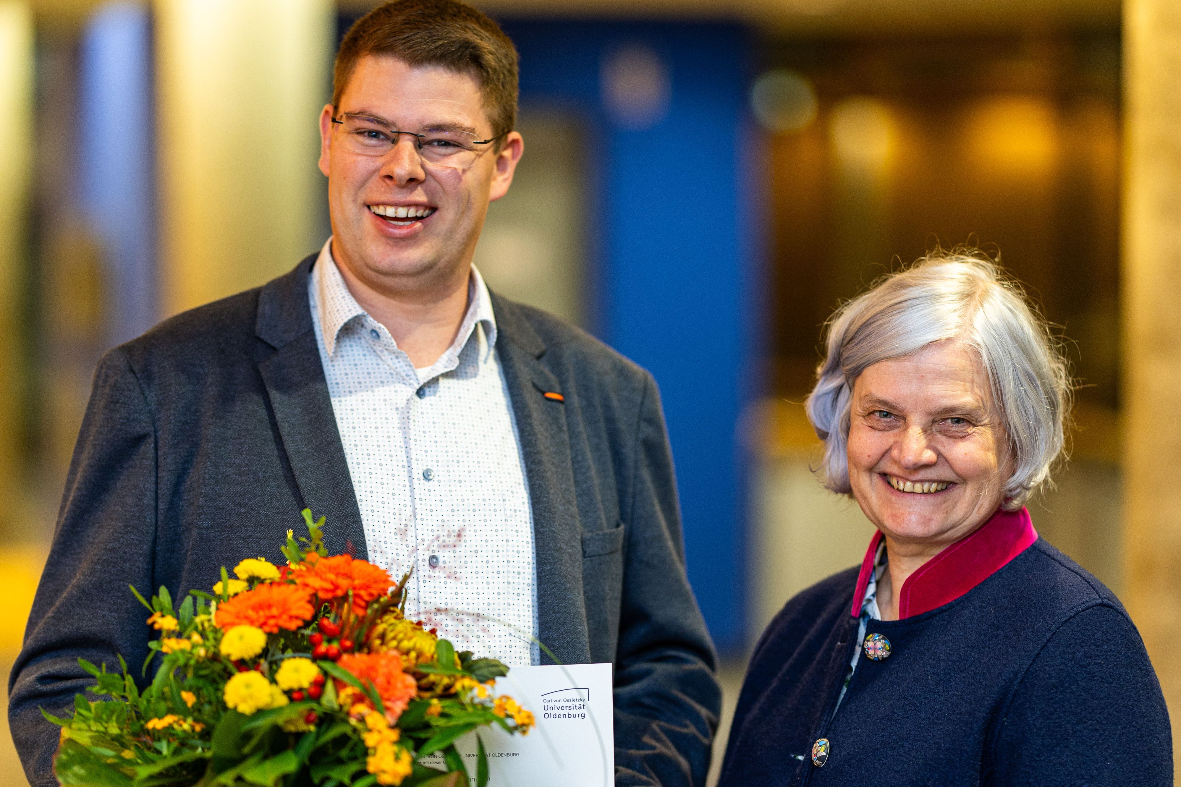 Preis der Lehre 2024/2025: Dr. Lars Mohrhusen und Prof. Katharina Al-Shamery