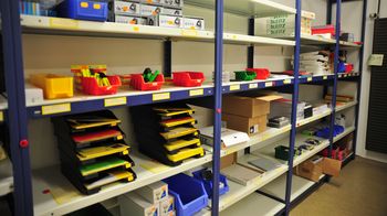 Unser Laborbedarfslager in Bildern