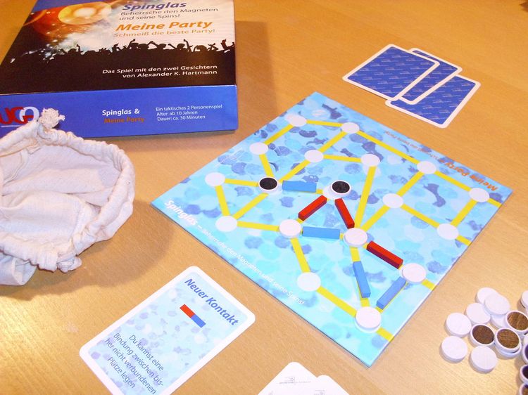 Spinglas board game