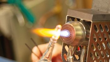 Eindrücke aus dem Glasapparatebau