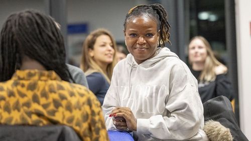 Adenike Adenaya, doctoral candidate at the Institute of Chemistry and Biology of the Marine Environment, has been awarded the DAAD Prize for outstanding achievements by international students for the year 2023. [Phto: University of Oldenburg / Daniel Schmidt].