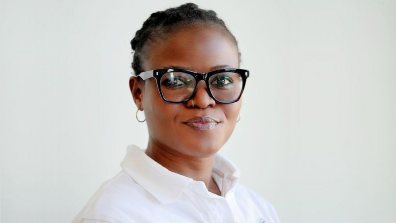 One of the twenty women who will be funded as particularly talented scientists by the Falling Walls Foundation as Female Science Talent in the coming year: Adenike Adenaya [Photo: S. Riexinger].