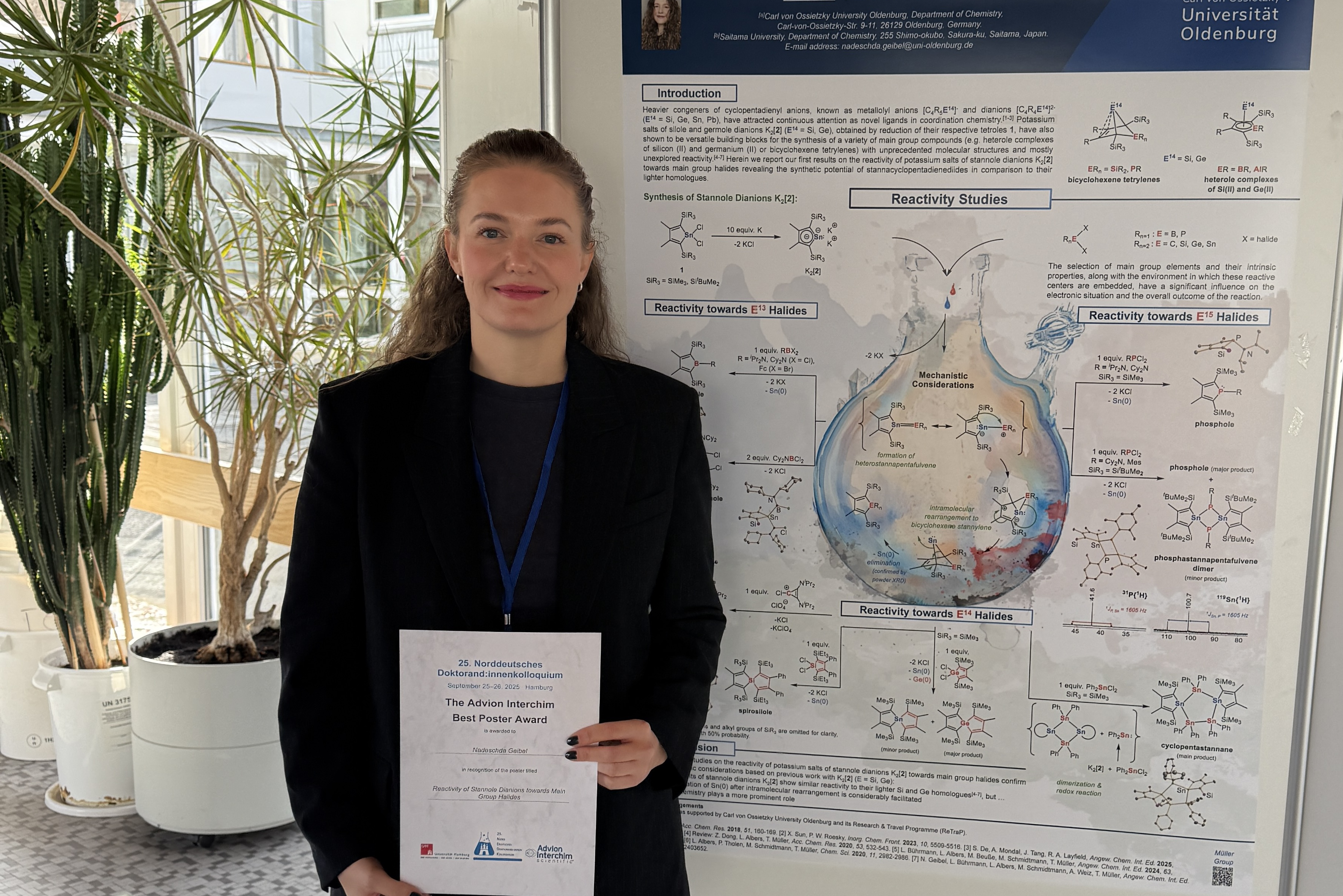 Nadeschda Geibel beim Norddeutschen Doktorand*innen Kolloquium