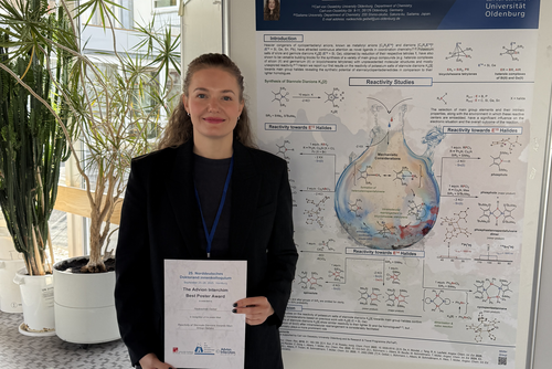 Nadeschda Geibel beim Norddeutschen Doktorand*innen Kolloquium