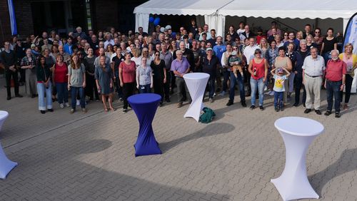 Gute Stimmung in Wilhelmshaven während der Feier anlässlich des 35-jährigen Bestehens des ICBM [Foto: Sibet Riexinger; ICBM]