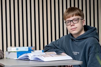 Felix Haas, school intern at the IfC