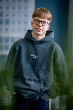 Felix Haas, school intern at the IfC