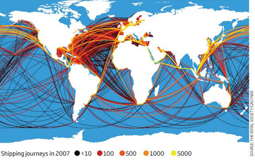 Cargo Ship Network