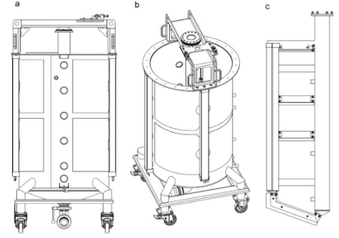 Technical drawing of a Planktotron