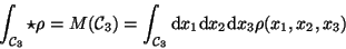 \begin{displaymath}V({\cal C}_{{n}}) = \int_{{\cal C}_{{n}}} \star 1 =
\int_{{\c...
...}x_{1} {\mathrm d}x_{2} {\mathrm d}x_{3}..... {\mathrm d}x_{n}
\end{displaymath}