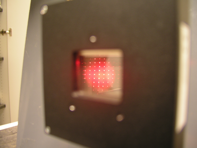 Foto eines Lichtmodulators mit 800x600 Pixeln.