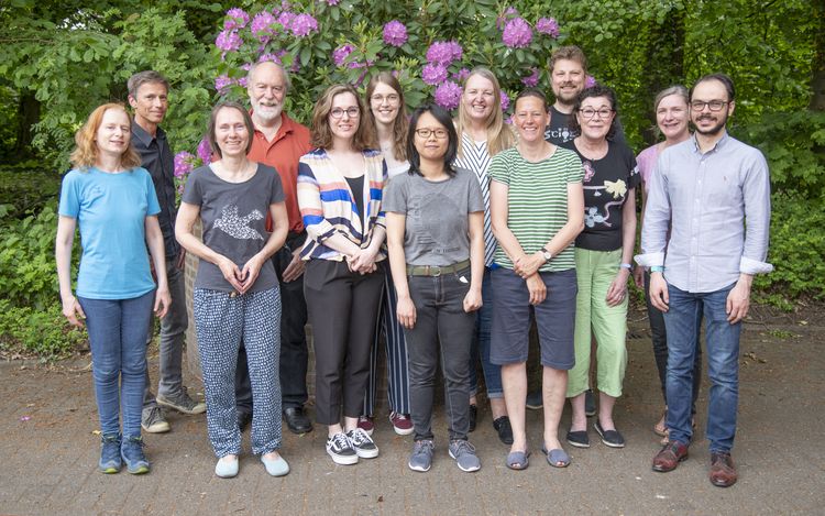 Group picture of Division of Animal Physiology and Behaviour, May 2022
