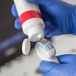 Sonografiesonde mit Ultraschalgel