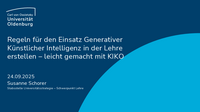PDF Folien Regeln für den Einsatz Generativer Künstlicher Intelligenz in der Lehre erstellen – leicht gemacht mit KIKO