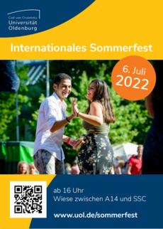 Programme flyer International Summer Festival 2022