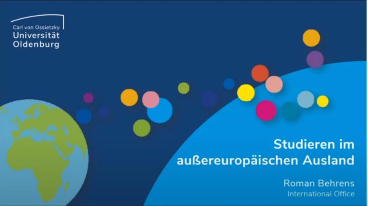 Vorschaubild für den Vortrag "Studieren im außereuropäischen Ausland"
