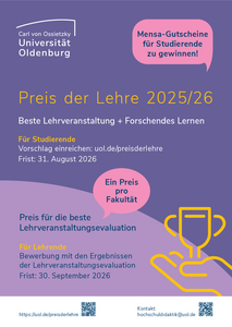Poster Preis der Lehre 2026