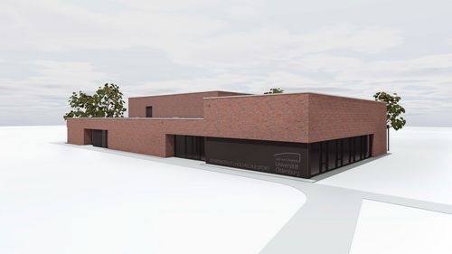 Sketch of the building