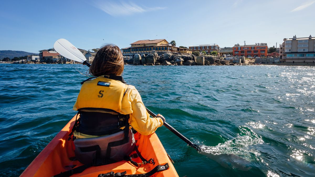 Kayaking in Monterey Bay