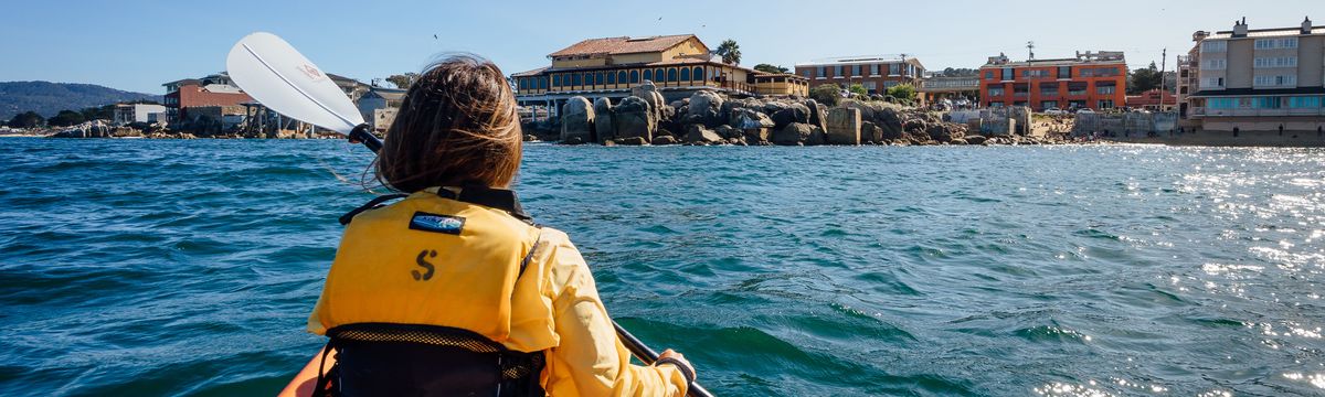 Kayaking in Monterey Bay