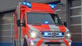 Rettungswagen vor der Feuerwache in Oldenburg