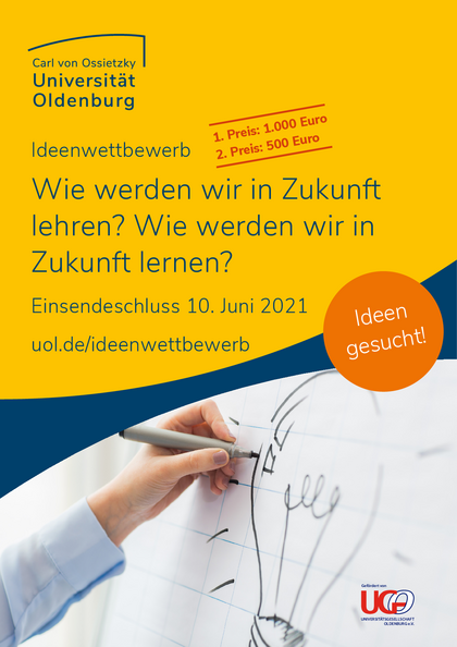 Poster zum Ideenwettbewerb