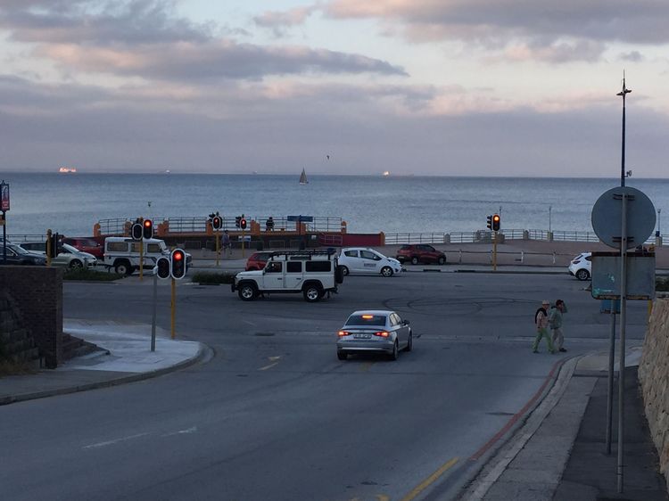 Straße zum Meer in Gqeberha/Port Elizabeth