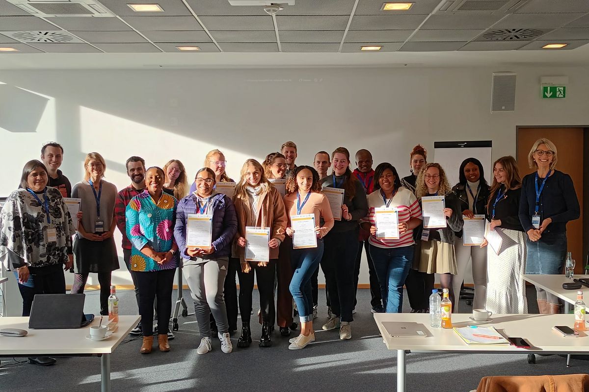 Group photo of the DAAD Winter School 2022