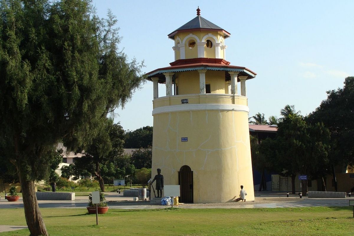 Historischer Wachturm im Freedom Park