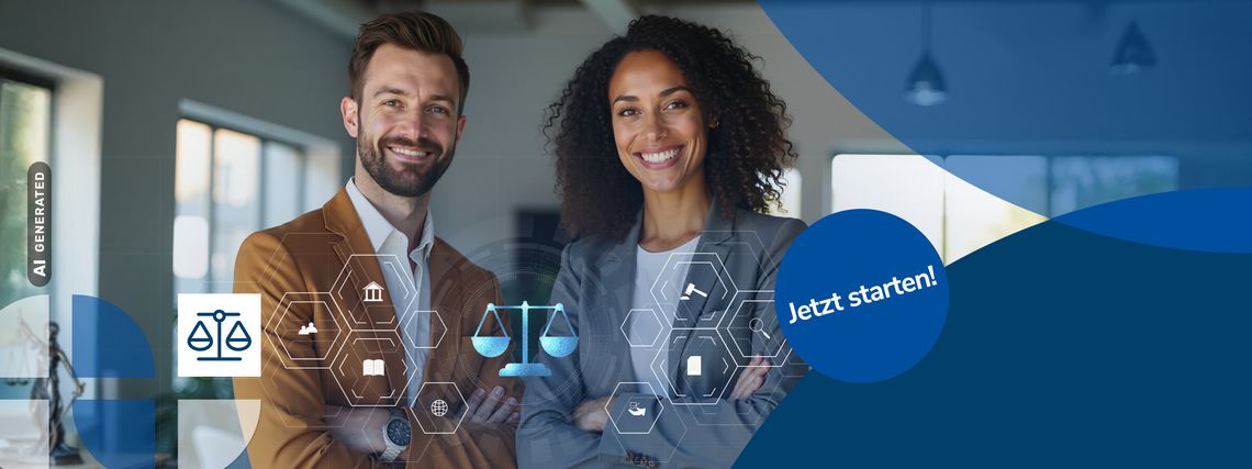 Your legal expertise for the digital transformation. Part-time and practice-orientated LL.M.!