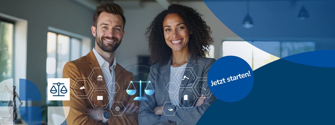 Ihre juristische Expertise für den digitalen Wandel. Berufsbegleitend und praxisnah zum LL.M.!