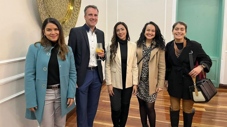 UNILEAD alumni with Reinhard Babel (DAAD)