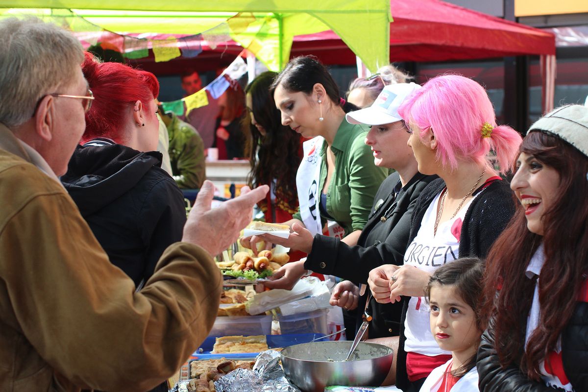 Georgia stand at the International Summer Festival 2016