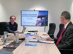 Presentation during the board meeting at NMU