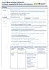 Fact Sheet der OMU Spring 2027