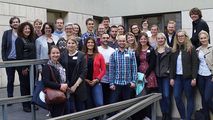Teilnehmdende aus Oldenburg auf der Konferenz für studentische Forschung an der HU Berlin in 2017