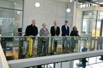 from left: Roman Behrens, Prof Dr Katharina Al-Shamery, Prof Dr Ralph Bruder, Prof Dr Karsten Speck and Jenka Schmidt 