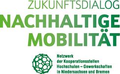 Logo des Projekts Zukunftsdialog Nachhaltige Mobilität mit Verlinkung zur Projektseite