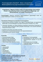 Crisis-proof?! - Stress and psychological stress factors in young adults in times of crisis