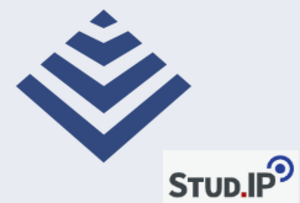 Logo von Stud.IP mit dem Courseware-Symbole kombiniert