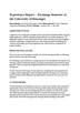 Erfahrungsbericht University of Stavanger (Anonym, Sommersemester 2026)